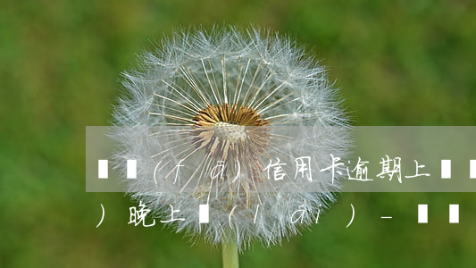 廣發(fā)信用卡逾期上門說(shuō)晚上來(lái)-廣發(fā)銀行逾期說(shuō)要上門調(diào)查取證是真的嗎?