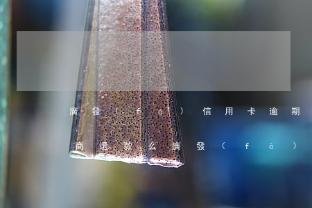 廣發(fā)信用卡逾期可以協(xié)商還款么(廣發(fā)銀行還款為什么不能協(xié)商)