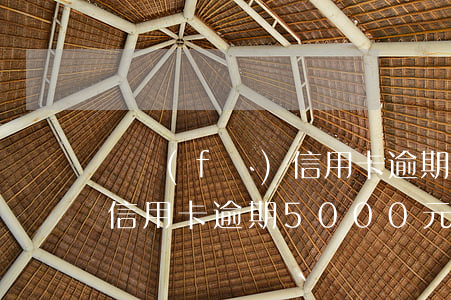 廣發(fā) 信用卡 逾期（廣發(fā)銀行信用卡逾期5000元）