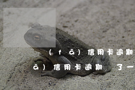 廣發(fā)信用卡逾期還了一半 廣發(fā)信用卡逾期還了一半