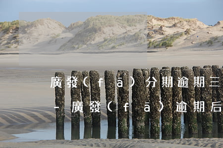 廣發(fā)分期逾期三個月還最低可以嗎-廣發(fā)逾期后分期還款可以減免手續(xù)費(fèi)嗎