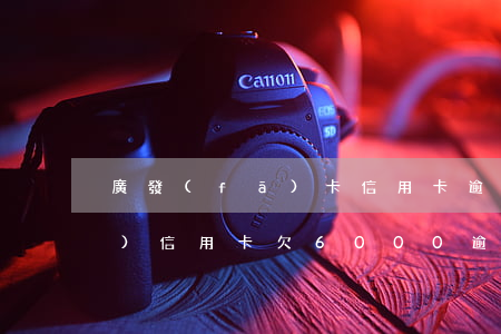 廣發(fā)卡信用卡逾期1天（廣發(fā)信用卡欠6000逾期半年）