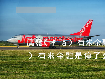 廣發(fā)有米金融貸款逾期(廣發(fā)有米金融是停了么)