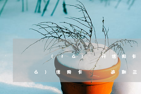 廣發(fā)銀行信用卡逾期兩萬(廣發(fā)信用卡兩萬逾期三年)
