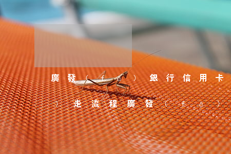 廣發(fā)銀行信用卡逾期說(shuō)走流程 廣發(fā)銀行信用卡逾期說(shuō)走流程催收