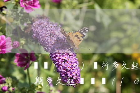 廣發(fā)銀行多久起訴（廣發(fā)逾期多久起訴廣發(fā)）