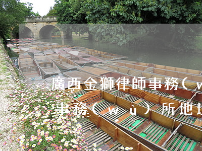 廣西金獅律師事務(wù)所(廣西金獅律師事務(wù)所地址)