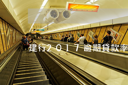 建行2017逾期貸款率