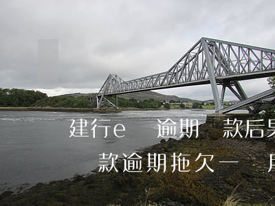 建行e貸逾期還款后果(建設(shè)銀行貸款逾期拖欠一個月還是被起訴了)