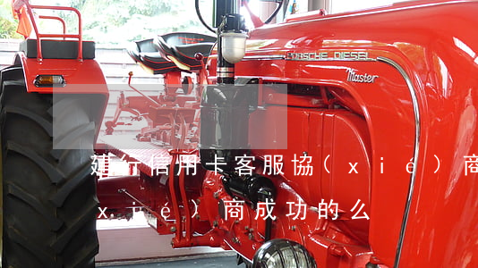 建行信用卡客服協(xié)商(建行有協(xié)商成功的么)