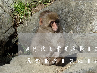 建行信用卡有逾期還能申請嗎(建行逾期還款后影響我辦其他銀行信用卡嗎)