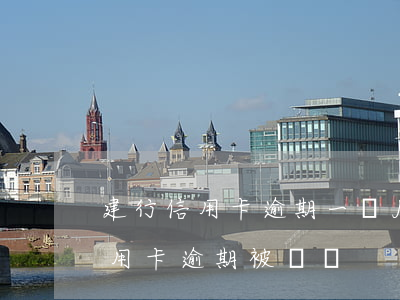 建行信用卡逾期一個月被凍結(銀行卡因為信用卡逾期被凍結)