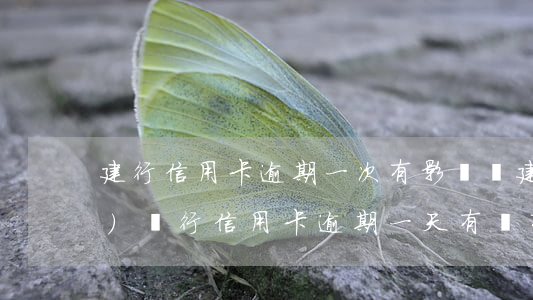建行信用卡逾期一次有影響嗎(建設(shè)銀行信用卡逾期一天有沒有影響?)