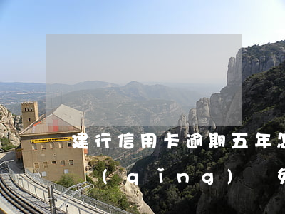 建行信用卡逾期五年怎么減免利息(向銀行申請(qǐng)減免信用卡逾期利息怎么申請(qǐng))