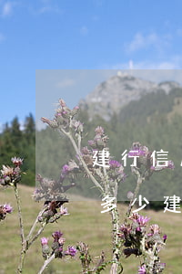 建行信用卡逾期手續(xù)費(fèi)多少(建行信用卡能逾期幾天)