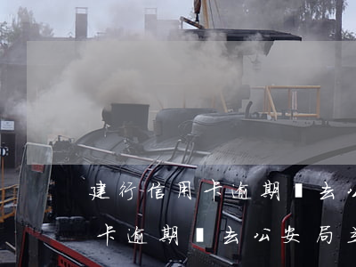 建行信用卡逾期會去公安局立案-建行信用卡逾期會去公安局立案處理嗎