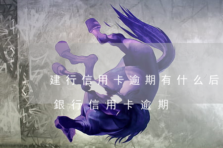 建行信用卡逾期有什么后果(建設(shè)銀行信用卡 逾期)