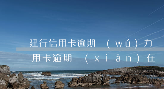 建行信用卡逾期無(wú)力償還怎么辦(信用卡逾期,現(xiàn)在無(wú)力償還,我該怎么辦)