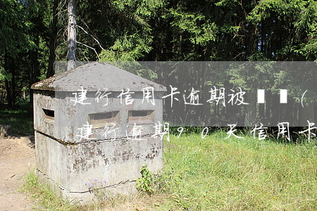 建行信用卡逾期被凍結(jié)怎么解封(建行逾期90天信用卡解凍)