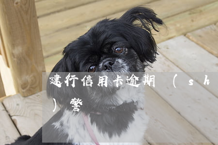建行信用卡逾期說(shuō)報(bào)警