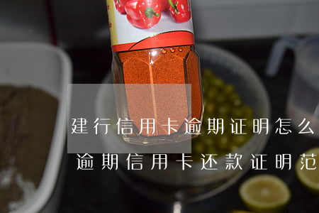 建行信用卡逾期证明怎么开(建设银行非恶意逾期信用卡还款证明范本)