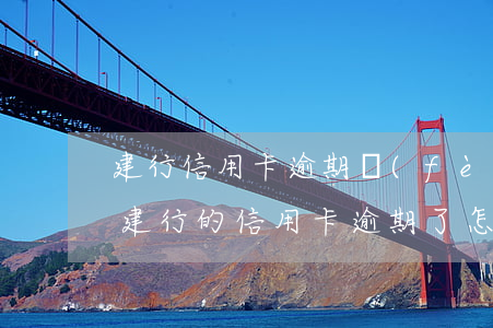 建行信用卡逾期費(fèi)用怎么投訴-建行的信用卡逾期了怎么辦