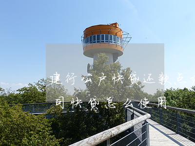 建行公户快贷还款点结清在哪里点-建行公司快贷怎么使用