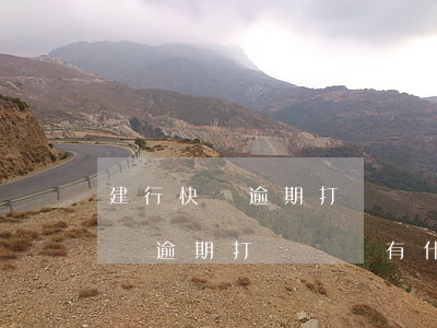 建行快貸逾期打電話會有什么后果-建行快貸逾期打電話會有什么后果嗎