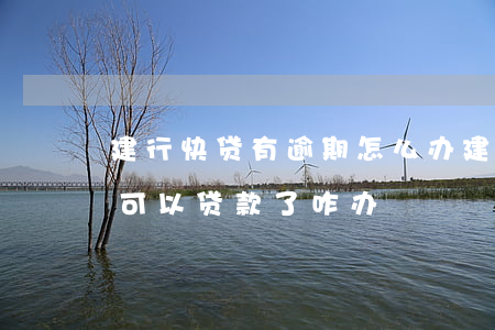 建行快贷有逾期怎么办(建行快贷逾期一天不可以贷款了咋办)