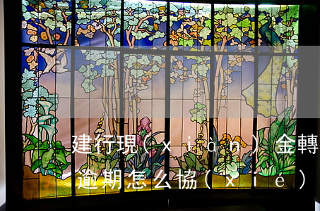 建行現(xiàn)金轉(zhuǎn)出逾期怎么協(xié)商還款 建行現(xiàn)金轉(zhuǎn)出多久還款
