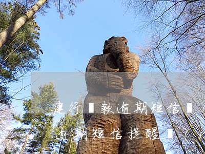 建行貸款逾期短信內(nèi)容(銀行房貸逾期短信提醒內(nèi)容)