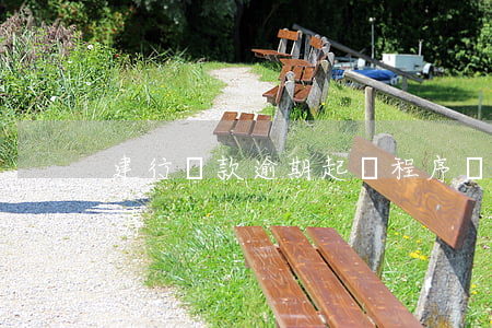 建行貸款逾期起訴程序(銀行貸款逾期起訴程序)