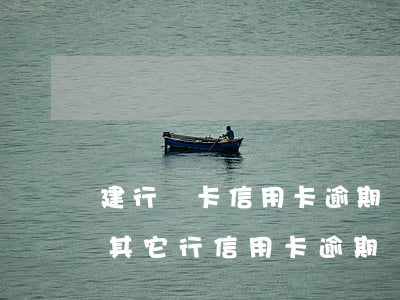 建行龍卡信用卡逾期會(huì)被起訴嗎(其它行信用卡逾期為什么建行信用卡也被凍結(jié))