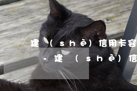 建設(shè)信用卡容易協(xié)商嗎-建設(shè)信用卡容易協(xié)商嗎