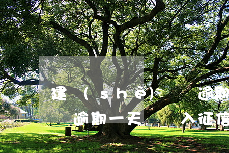 建設(shè)車貸逾期一天怎么辦（建行車貸逾期一天會計入征信嗎）