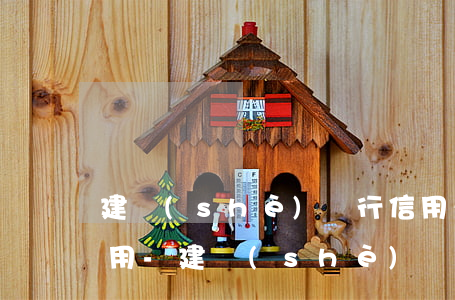 建設(shè)銀行信用卡逾期多久不能使用-建設(shè)銀行信用卡逾期多久不能使用了