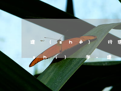 建設(shè)銀行信用卡逾期額度暫時(shí)減半-建設(shè)銀行信用卡逾期額度暫時(shí)減半怎么辦
