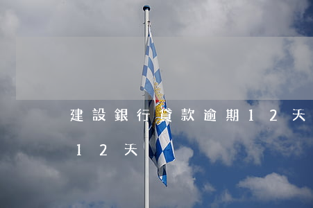 建設銀行貸款逾期12天(建設銀行貸款逾期12天)