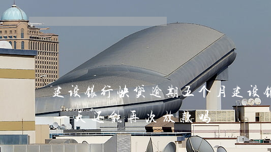 建设银行快贷逾期五个月(建设银行快贷逾期一天还能再次放款吗)
