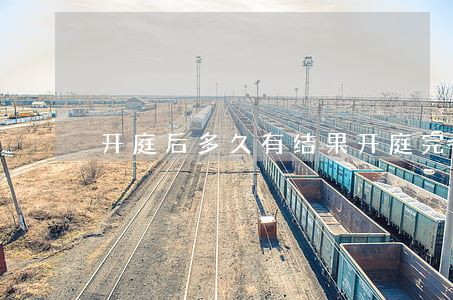 开庭后多久有结果(开庭完一般多久出结果)