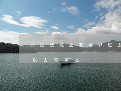 开庭法院朋友可以进去吗(法院开庭一般人可以去观看么)