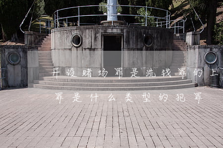 开设赌场罪是洗钱罪的上游犯罪吗(开设赌场罪是什么类型的犯罪)