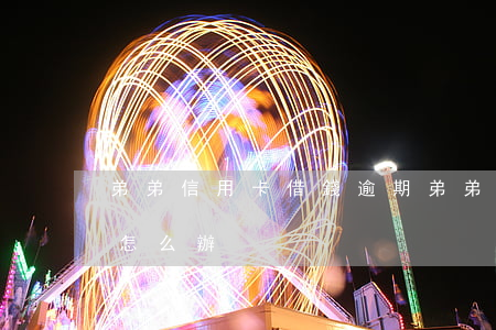 弟弟信用卡借錢逾期(弟弟信用卡借錢逾期了怎么辦)