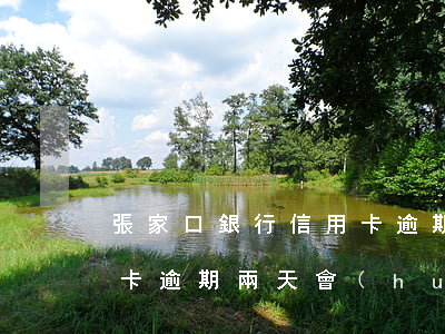 張家口銀行信用卡逾期多久上門(張家口信用卡逾期兩天會(huì)上征信嗎)