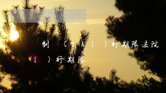 強制執(zhí)行期限(法院強制執(zhí)行期限)