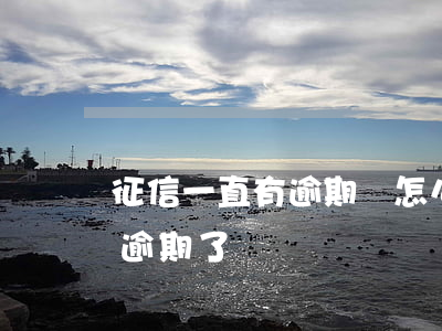 征信一直有逾期會怎么辦(為什么征信突然有逾期了)