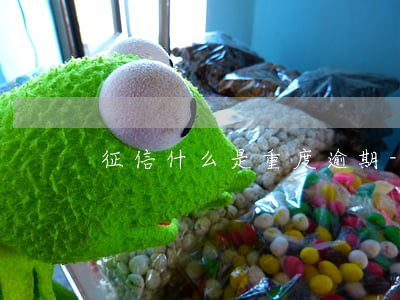 征信什么是重度逾期-征信逾期類型