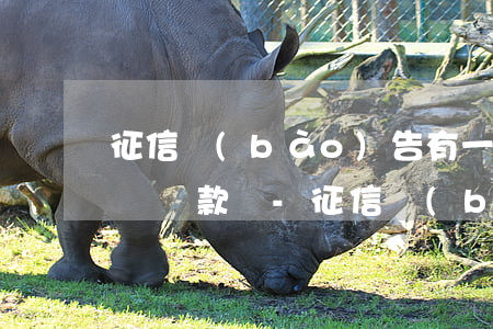 征信報(bào)告有一個(gè)逾期影響貸款嗎-征信報(bào)告有一個(gè)逾期影響貸款嗎怎么辦