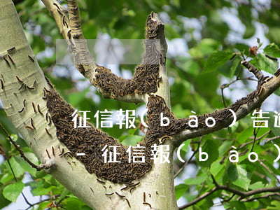 征信報(bào)告逾期不激活有什么后果-征信報(bào)告逾期不激活有什么后果嗎