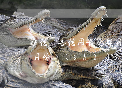 征信報告信用卡逾期月份3指(個人征信逾期月份數(shù)3)